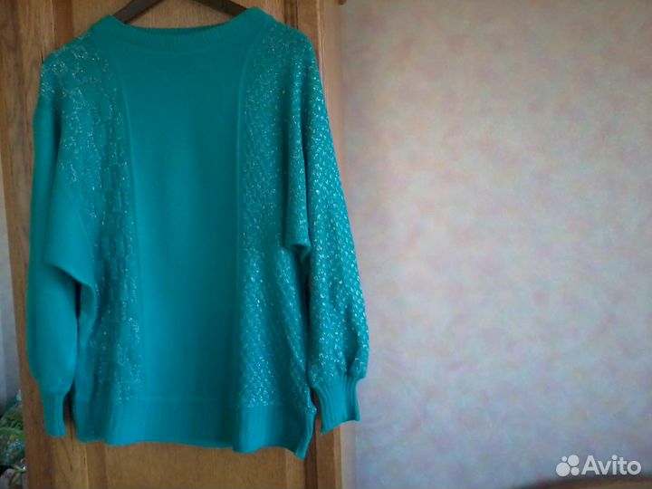 Джемпер зеленого цвета (made in UK)