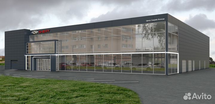 3d визуализация домов, зданий, павильонов, парков