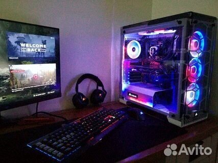 Игровой Пк I7 Мощный Полный Комплект гар