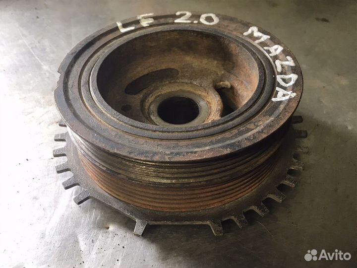 Шкив коленвала mazda 3 5 6 1.8-2.0