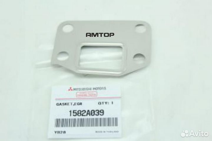 Mitsubishi 1582A039 Прокладка клапана EGR Mitsubis