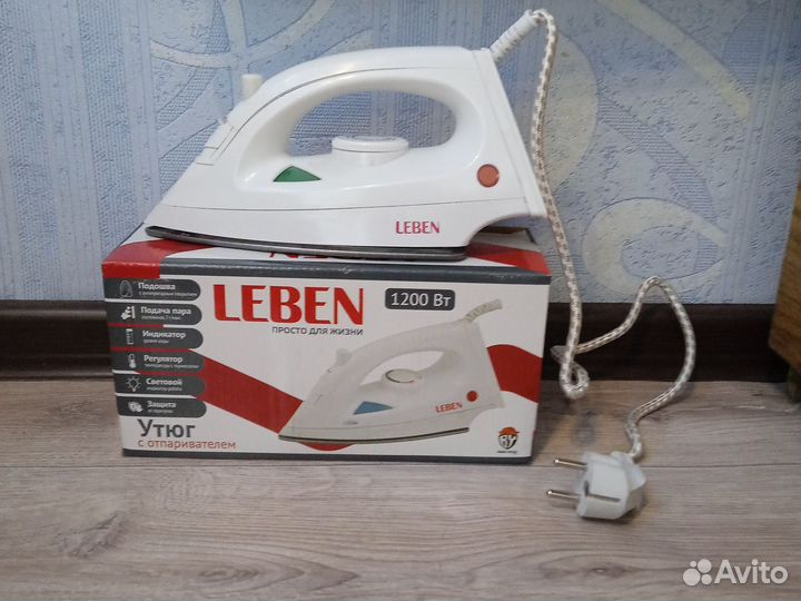 Утюг leben 1200вт
