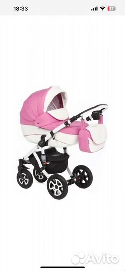 Коляска 2 в 1 adamex gloria