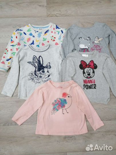 Лонгслив для девочки 98 104 110 р