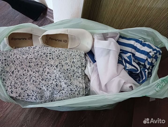 Пакет детских вещей на девочку 4-5 лет