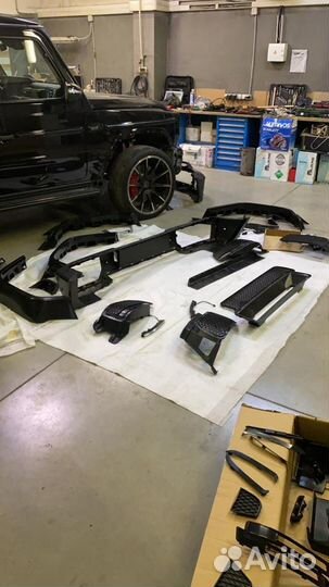 Полный комплект обвеса brabus widestar на G-class