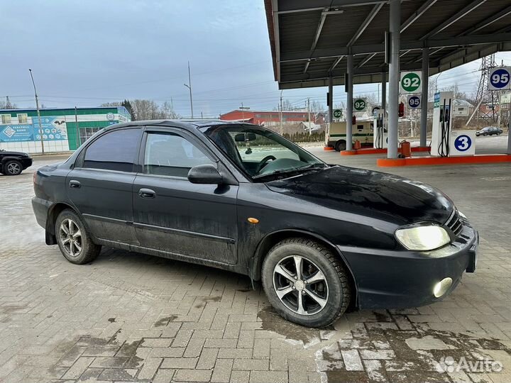 Kia Spectra 1.6 МТ, 2007, 201 000 км