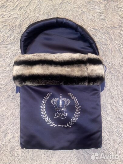 Конверт на выписку зимний для мальчика