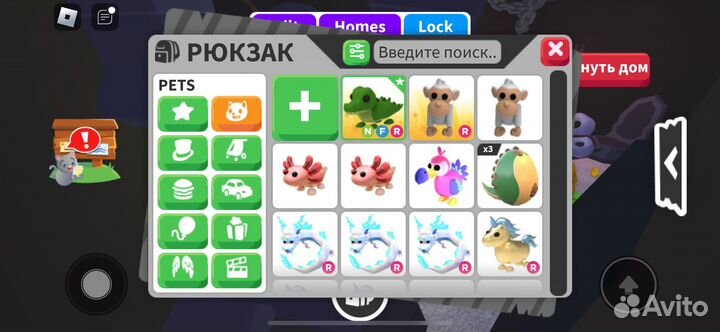 Петы в адопт ми