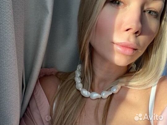 Колье из барочного жемчуга