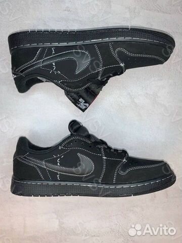 Nike Air Jordan 1 Low x Travis Scott Black Phantom