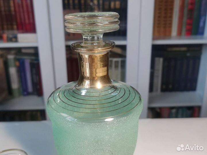 Штоф и рюмки СССР