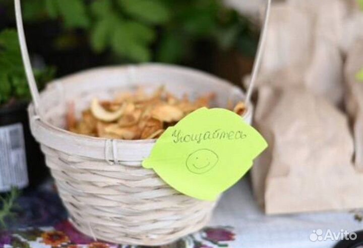 Сушеные яблоки