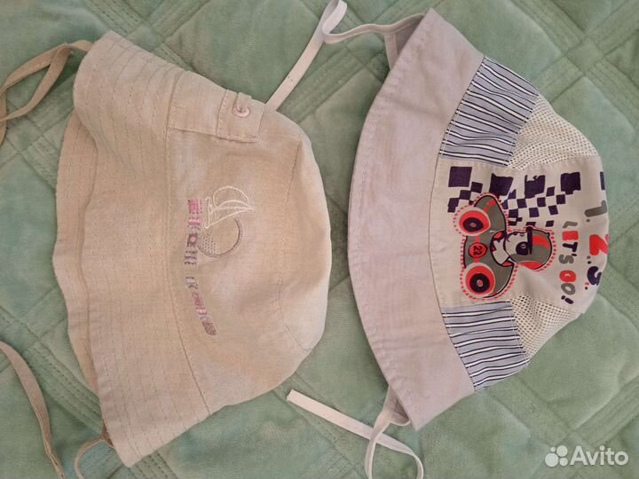 Панама и Костюм на мальчика 74см