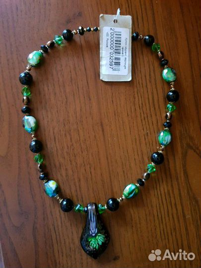 Кулон, мурано, вариации камней