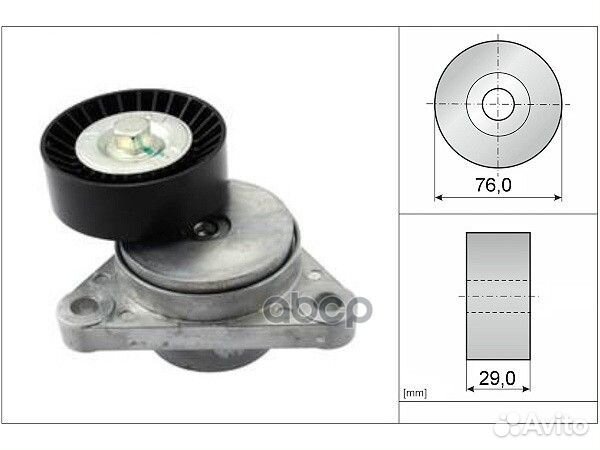 Натяжитель ремня грм 534029010 Ina