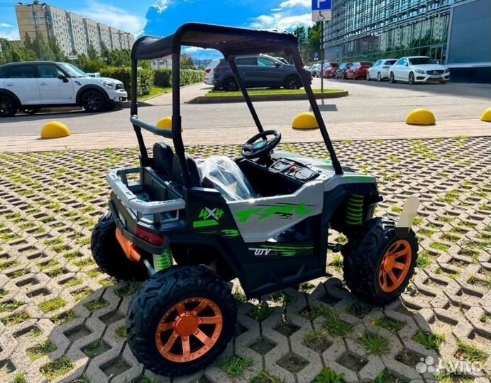 Детский двухместный электромобиль багги