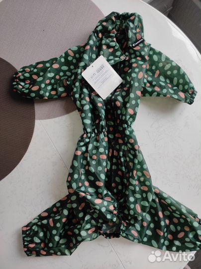 Комбинезон дождевик для собаки