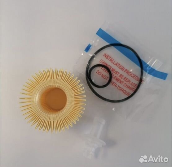 Фильтр масляный оригинальный 04152-yzza1 toyota