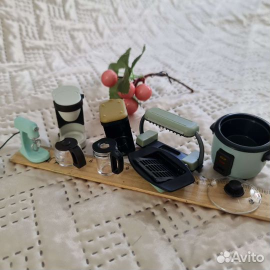 Мини посуда для барби