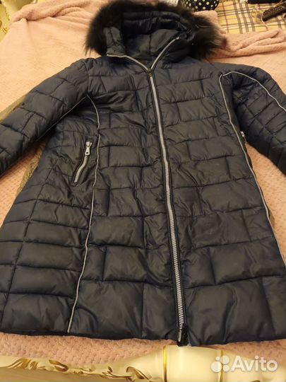 Пуховик зимний женский