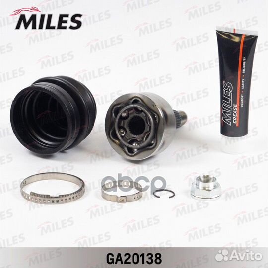 ШРУС honda civic 1.3-1.6 91-95 нар. GA20138 Miles