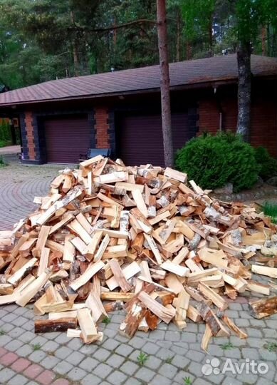 Дрова колотые Осиновые любого объема