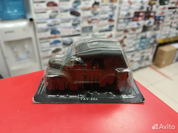 Автолегенды СССР №59газ-69А 1:43 Deagostini