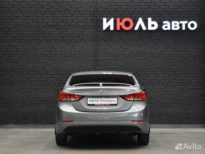 Hyundai Elantra 1.6 МТ, 2014, 124 469 км