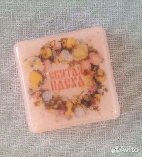 Подарок из мыла на пасху