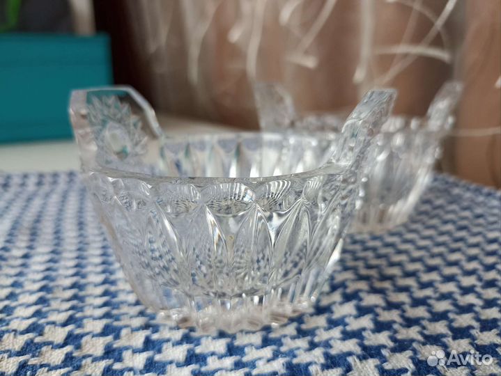 Хрустальная икорница