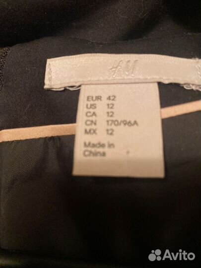 Платье H&M размер EUR 36 и 42