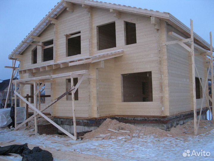 Строительство домов, бань из бревна и бруса