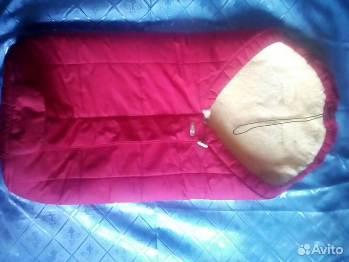 Меховой конверт для малыша натуральная овчина фирм