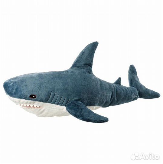 Мягкая игрушка-подушка AngelToys Акула Shark, 30 с