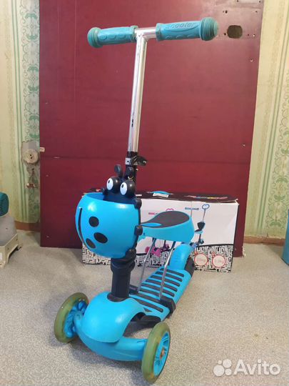 Самокат беговел 2 в 1