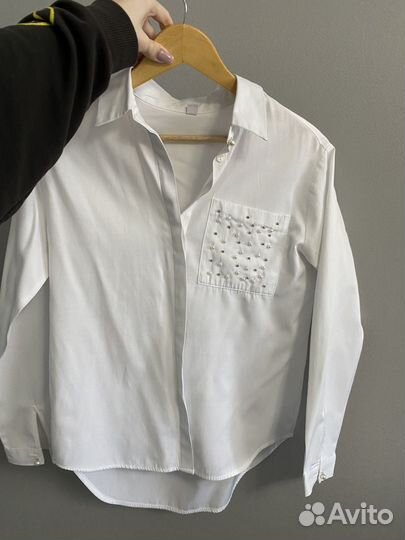 Рубашка белая женская