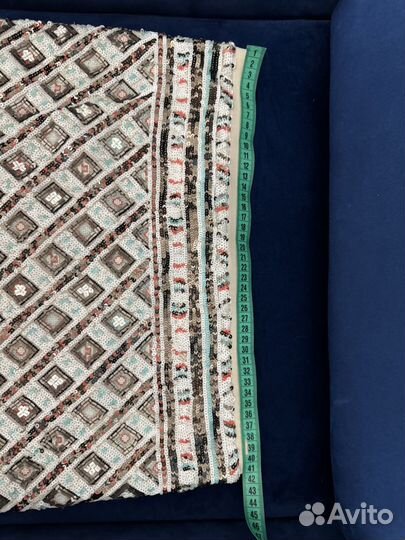 Юбка с пайетками