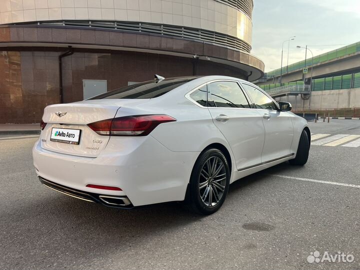 Genesis G80 2.0 AT, 2017, 180 000 км