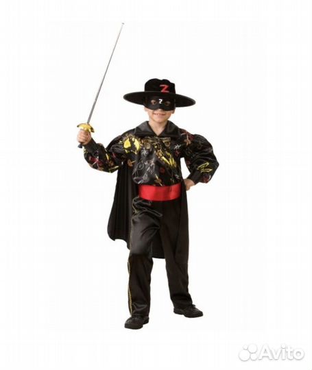 Карнавальный костюм Зорро