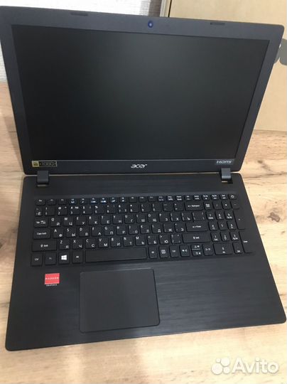 Новый Acer 15.6FHD/A4-9gen/8gb/2 видео/ssd256gb