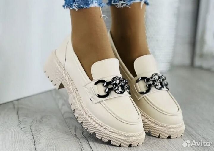 Лоферы женские 38 размер