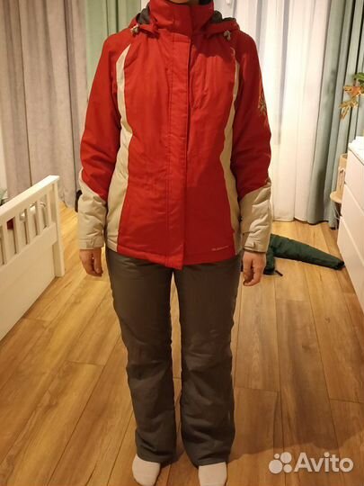 Горнолыжный зимний женский костюм Glissade