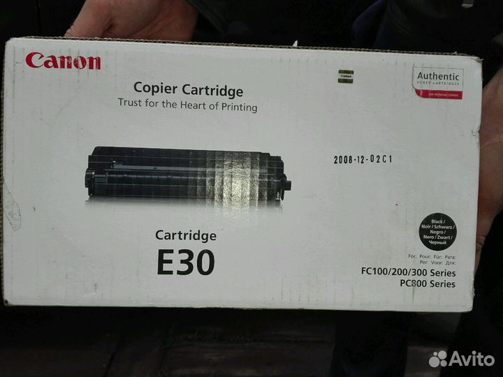 Картридж Canon E30