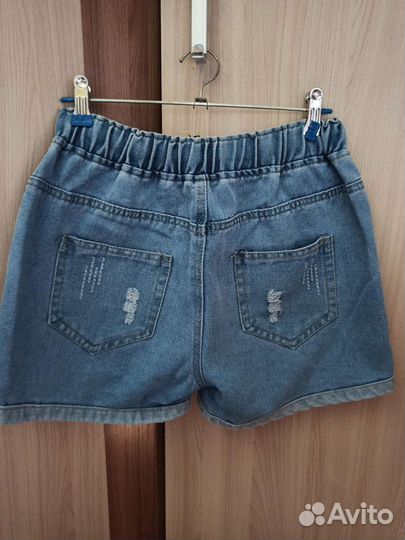 Шорты джинсовые