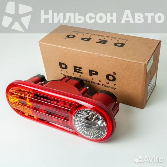 Стоп сигнал hyundai, левый, depo