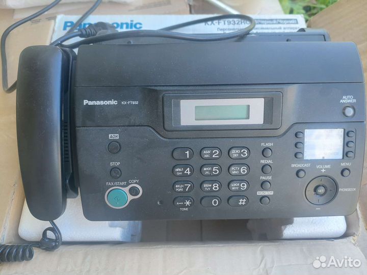 Факс panasonic kx ft932