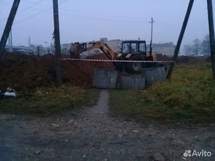 Экскаватор. Самосвал. Доставки материалов