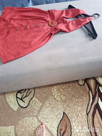 Летний сарафан лен