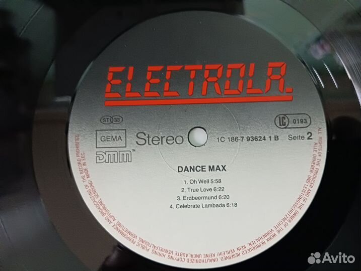 Виниловые пластинки Various - Dance Max